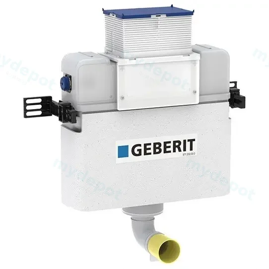 545*360*140mm Acadia Geberit Lower Counter Toilet Suite Tornado Rimless Wall Faced Floor Pan view 2
