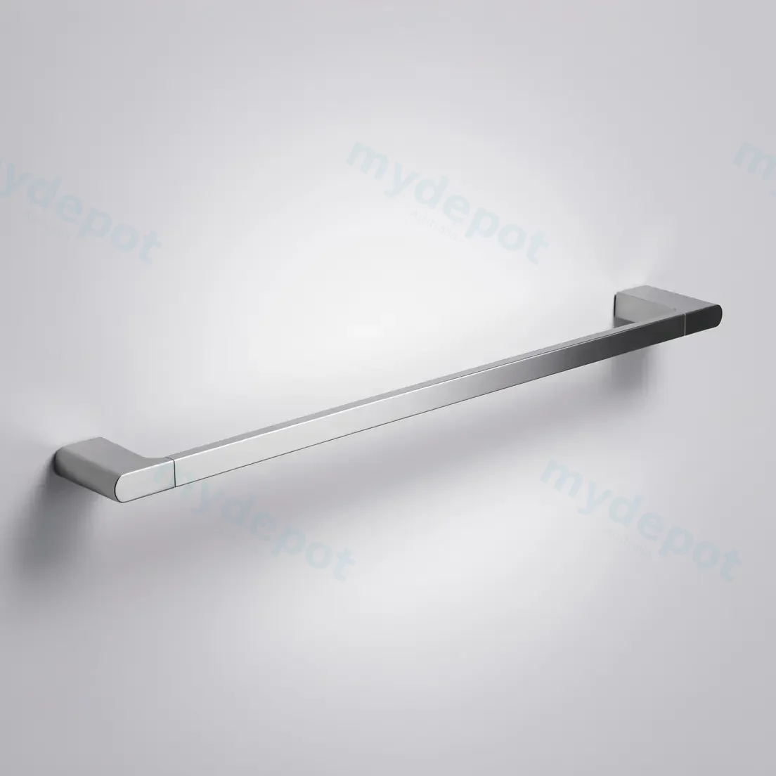 Flores Single Towel Rail 600 mm(Chrome) view 2