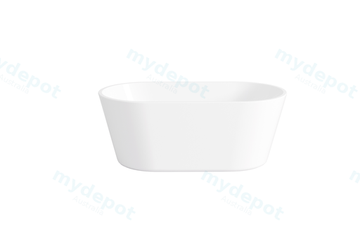 1700X800X600 Gloss White Agena Acylic Free Standing Bathtub No Overflow,Chrome Waste And Pipe Included