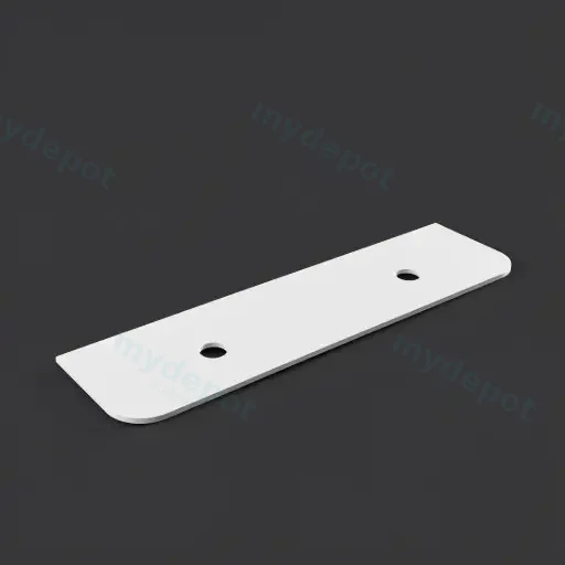 1805X505X20mm Blanco White(WG034) Zero Silica Engineer Curve Stone Top