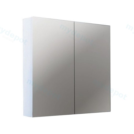 600*150*720mm Pvc White Shaving Cabinet Two Doors