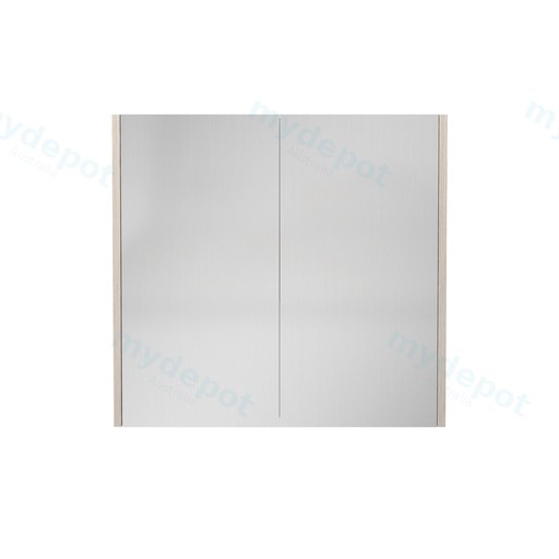 750×720×150mm Coastal Oak Camden Pencil Edge Shaving Cabinet
