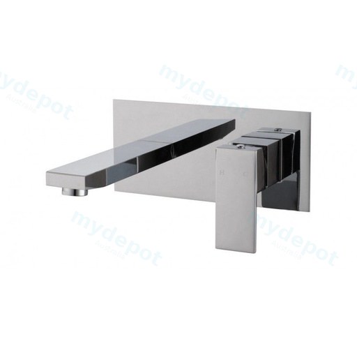 Blaze Chrome Bathtub/Basin Wall Mixer With Spout(Color Up)(With Extension)