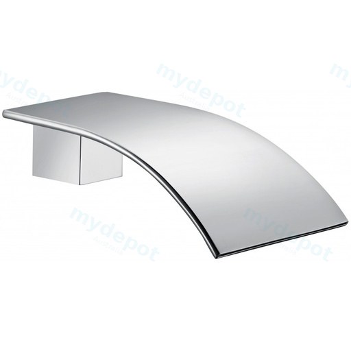 Casa Chrome Waterfall Bathtub/Basin Wall Spout