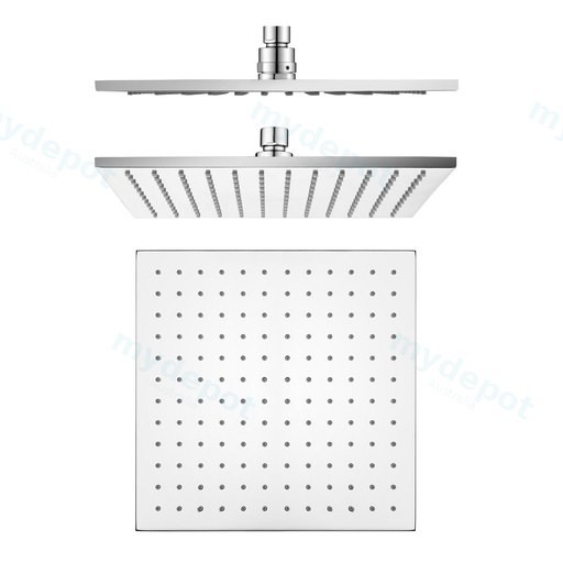 Cavallo 10″ Chrome Soild Brass Shower Head