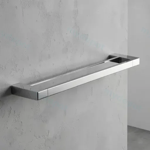 Ceram Double Towel Rail 800 mm(Chrome)