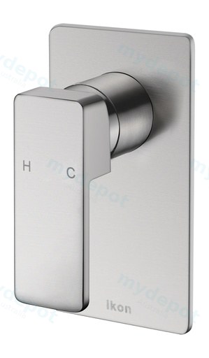 Ceram Wall Mixer(Brushed Nickel)