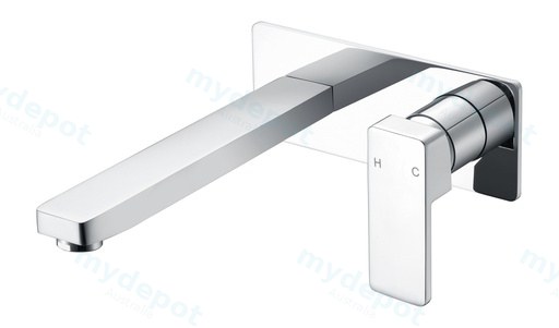 Ceram Wall Basin Mixer(Chrome)