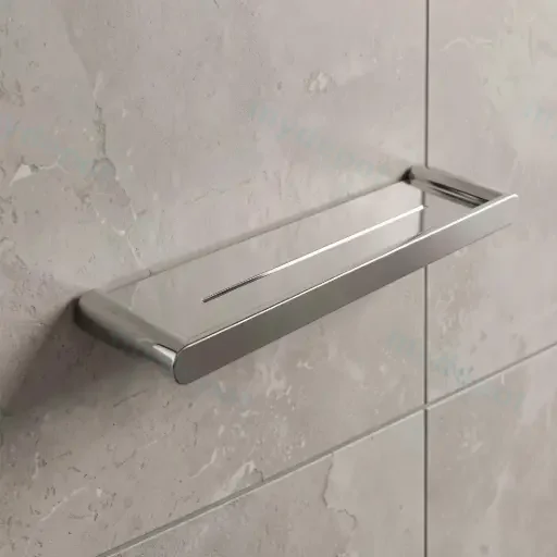 Dove Glass Shelf(Chrome)
