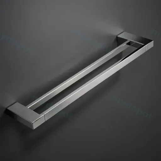 Eden Double Towel Rail 800 mm(Chrome)