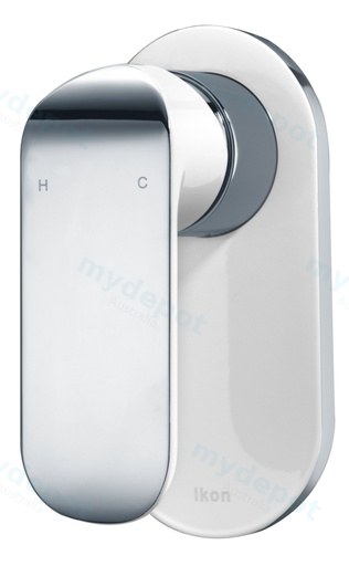 Kara Wall Mixer (Chrome & White)