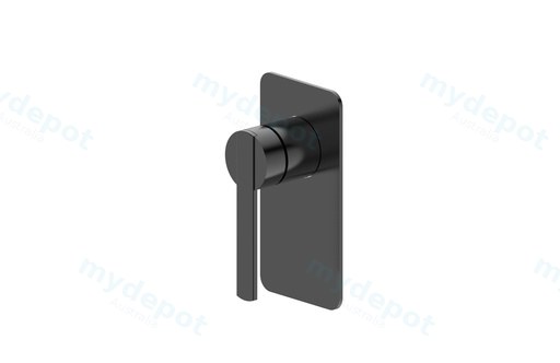 Licht Matte Black Shower Divertor Mixer