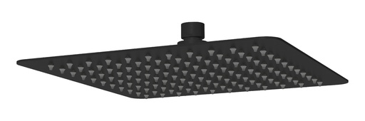 Nova Square Overhead Shower 250mm,Matt Black