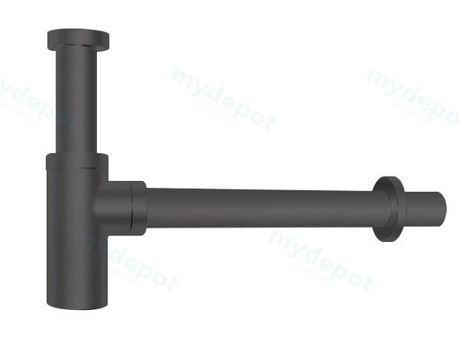 Round Gun Metal Grey Bottle Trap 32mm