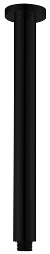 Round Vertical Shower Arm(Matt Black)