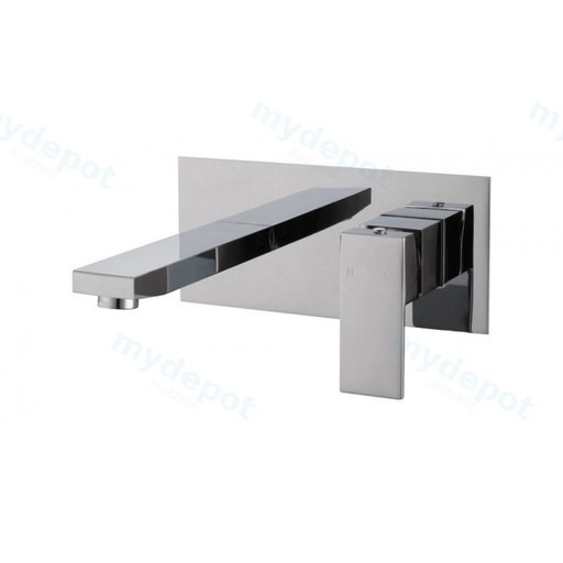 Sera Chrome Bathtub/Basin Wall Mixer With Spout
