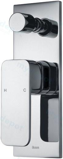 Seto Wall Mixer with Diverter(Chrome)
