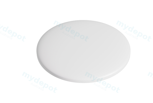 Solid Surface Bathtub Waste Cap Glossy White