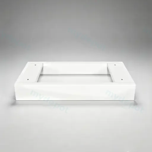 White Pvc Kickboar For Slim Vanity 880*360*120mm