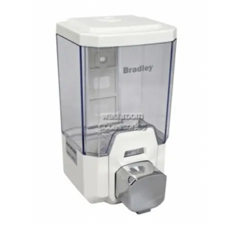 [55688] 113X200HX120mm Bradley Australia Map ABS Foam Soap White Dispenser