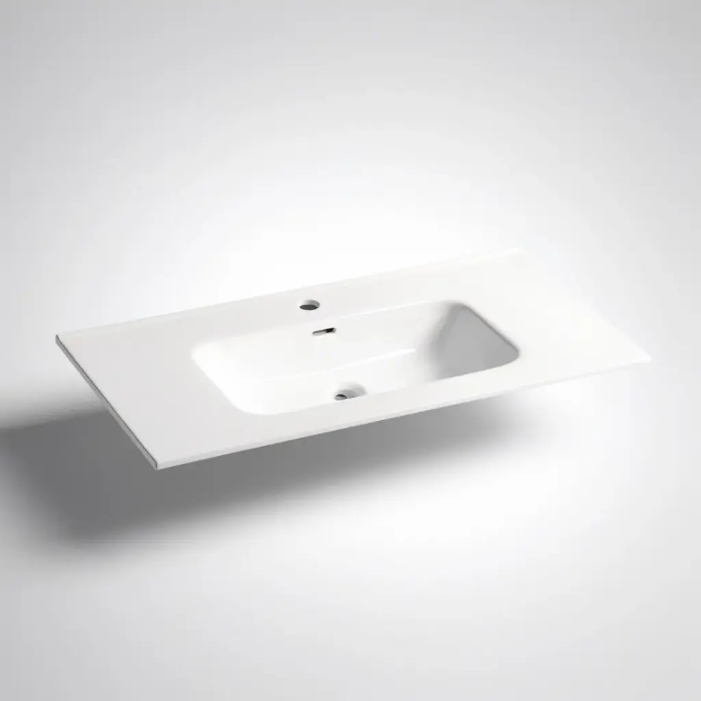 [90149/NT-1200] 1200x460x165mm Ora Basin Thin Edge Ceramic Top