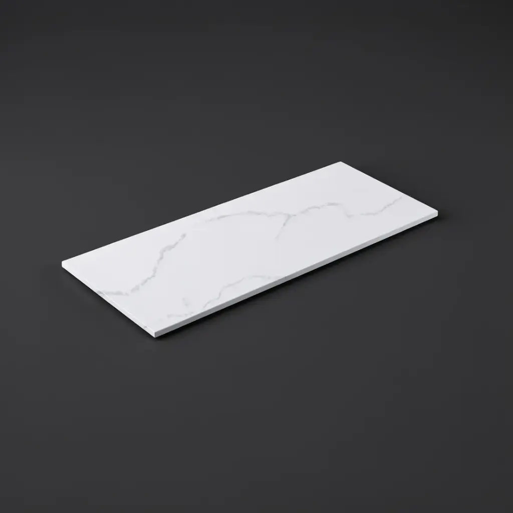[56047] 1205X465X12mm Calacatta Artic White Solid Surface Stone Top