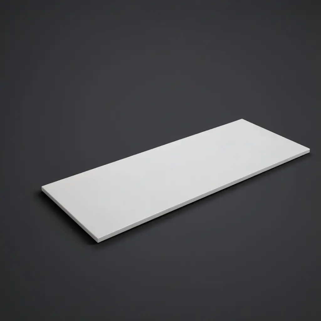 [56101] 1205X465X12mm Matte White Solid Surface Blanco Stone Top