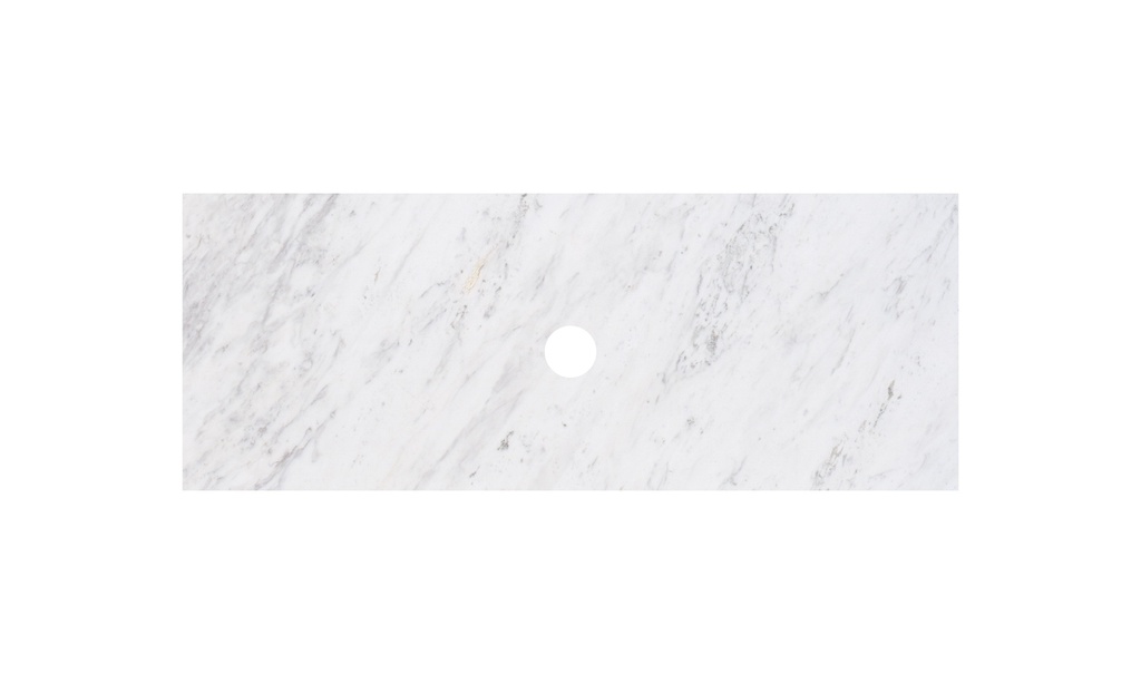 [56342] 1205X465X18mm Carrara White Marble Stone Top