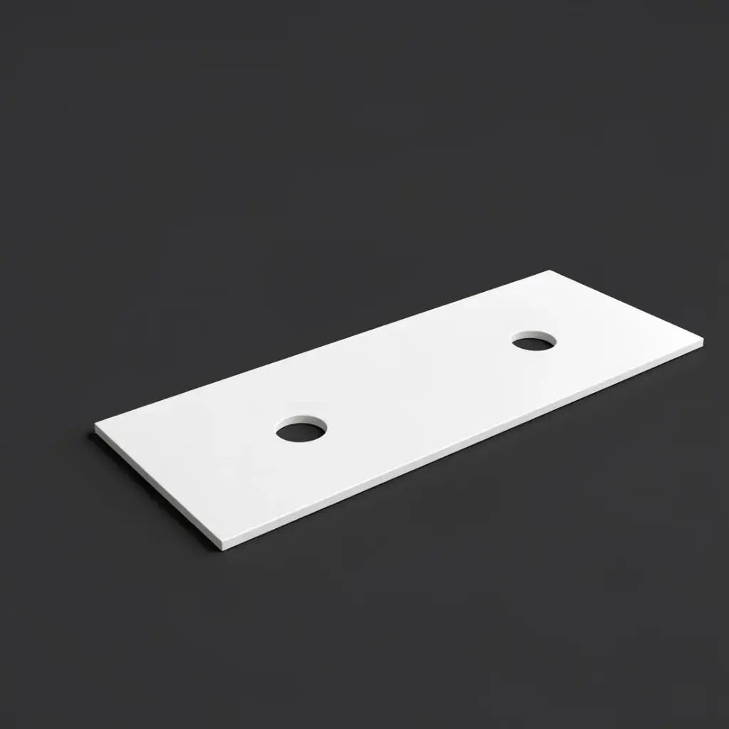 [56410] 1205X465X20mm Blanco White(WG034) Zero Silica Engineer Stone Top