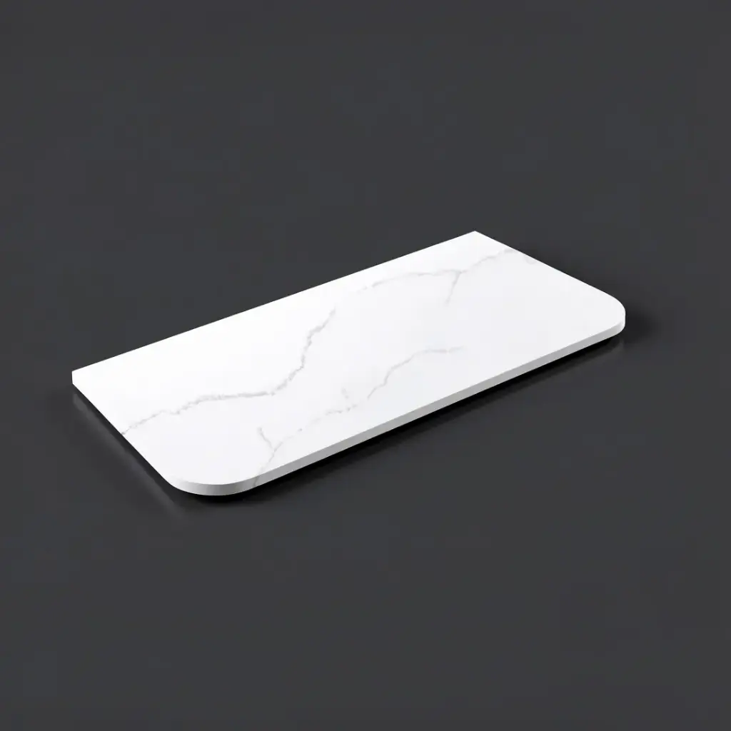 [56059] 1205X505X12mm Artic White Solid Surface Stone Top