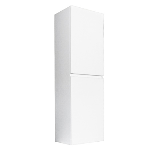 1350mm Gloss White 2PAC PVC 2 Door Tall Boy Vanity
