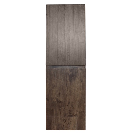 [93227/TB1350-DO] 1350mm Dark Oak MDF 2 Doors Tall Boy Vanity