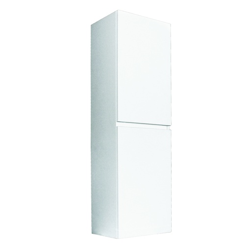 1350mm Gloss White MDF 2 Doors Tall Boy Vanity
