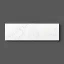 1500x465x20mm Quartz Stone Top Gloss White Marble Look Silica-Free Caesarstone Benchtop