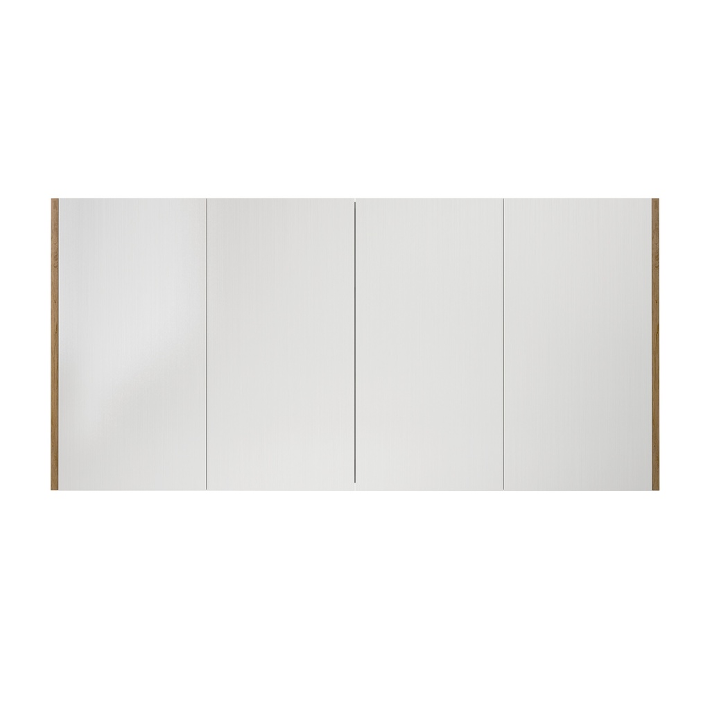 [55664] 1500×720×150mm Prime Oak Camden Pencil Edge Shaving Cabinet