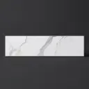 1500mm White Marble Look Sintered Stone Top Matte Finish Benchtop