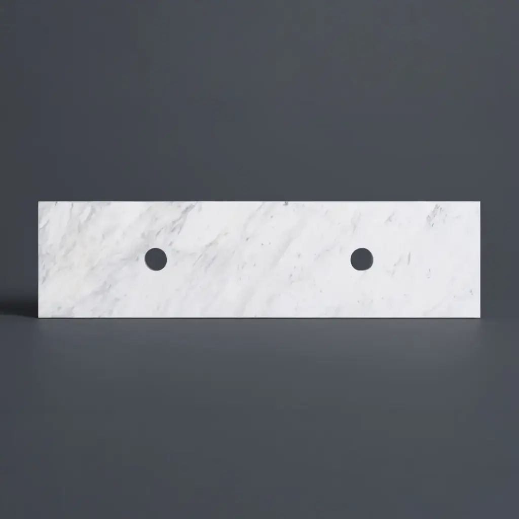 [56345] 1505X465X18mm Carrara White Marble Stone Top