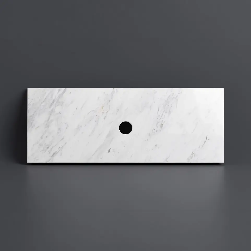 [56343] 1505X465X18mm Carrara White Marble Stone Top
