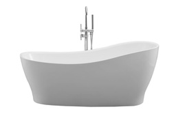 [50158] 1700*740*740 Clara Freestanding Designer Gloss White Bathtub