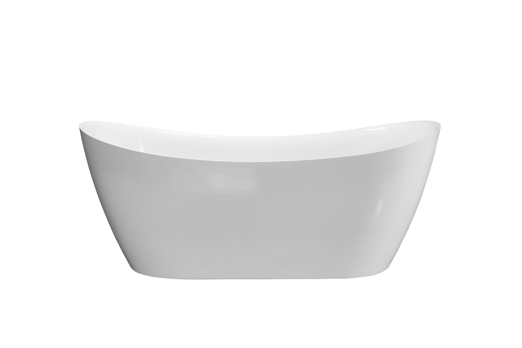 [50161] 1700*800*700mm Disney Ultra Thin Freestanding Bathtub Gloss White