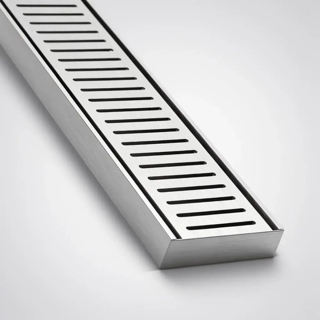 [41466] 300*100*26mm Lauxes Aluminium Next Generation Floor Grate 26(NXT26) Silver