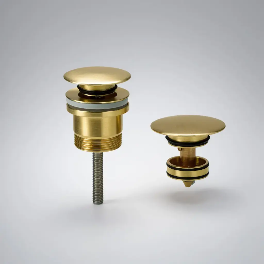 [55564] 32mm Universal Basin Pop-Up Waste Brushed Gold