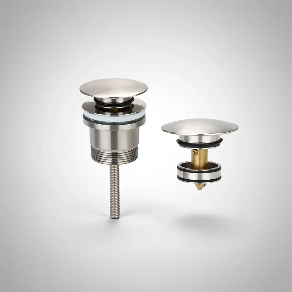 [55563] 32mm Universal Basin Pop-Up Waste Brushed Nickel