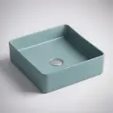 360*360*110mm Etna Tango Grey Above Counter Square Basin