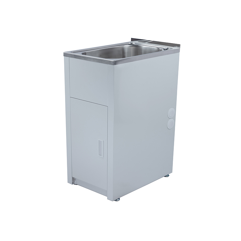 [55861] 370WX560DX870Hmm 30 Litre Compact Laundry Tub & Cabinet