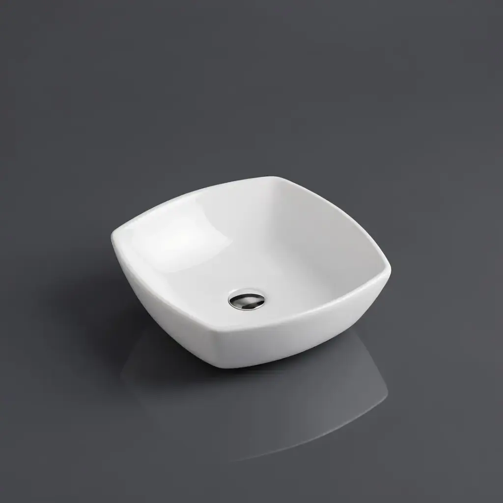[50126] 430*430*135mm Above Counter Square Basin
