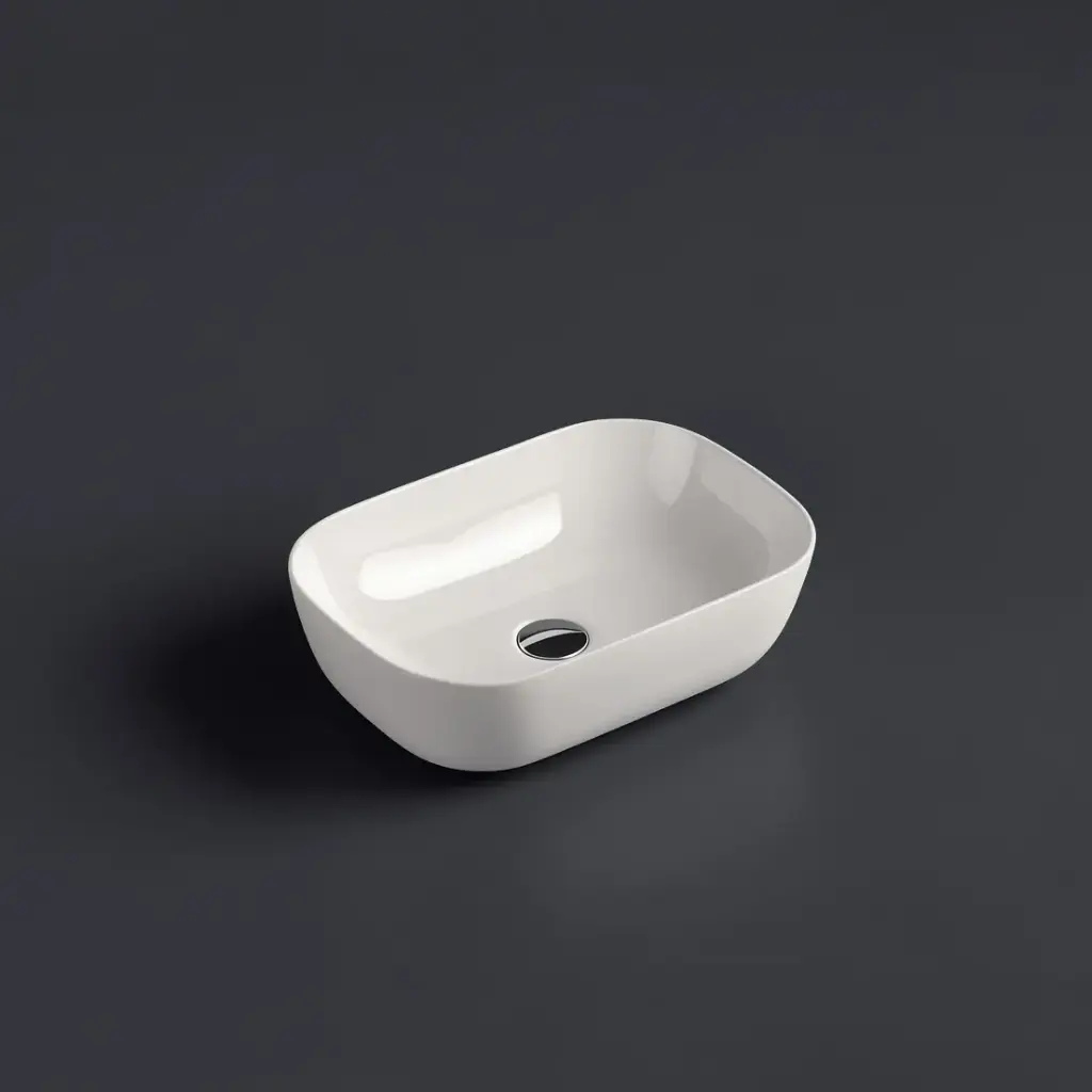 460*320*135mm Above Counter Oval Basin