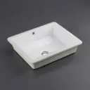 490*390*170mm Undermount Rectangular Basin With Mixer Hole