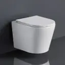 515*360*350mm Zara66 Wall-Hung Pan (Rimless) With Thick Uf Seat Cover