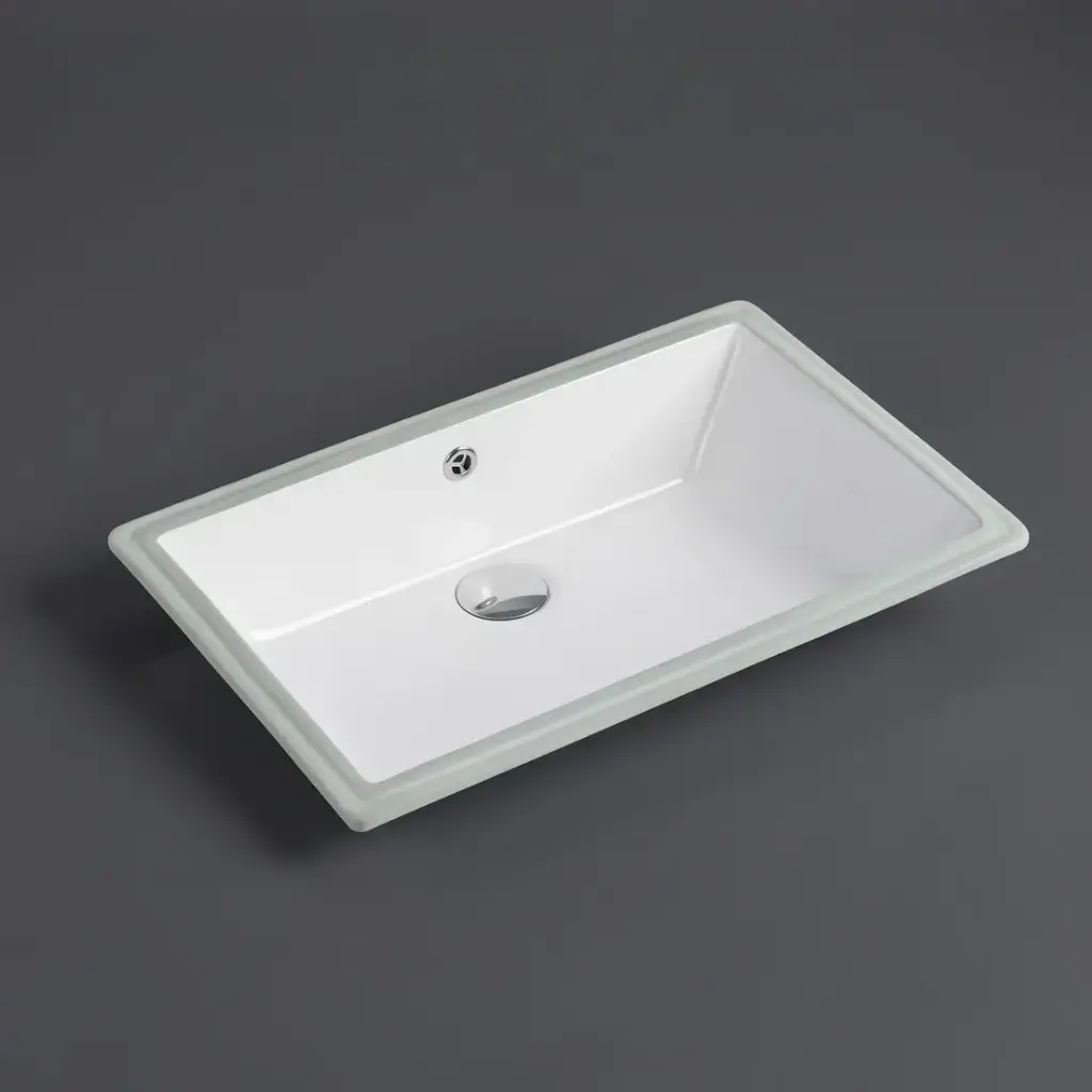 [50102] 520*325*170mm Undermount Rectangular Basin With Mixer Hole